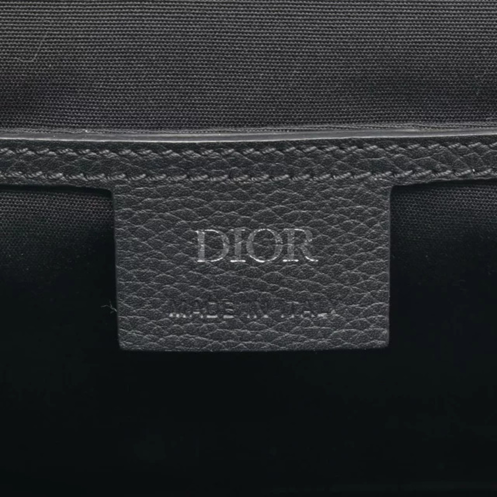 Dior Navy Canvas Bum Leather Crossbody Sling Waist Body Rider Bag Oblique Belt - Picture 4 of 5